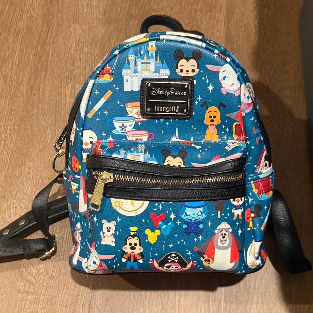 RETIRED Disney Parks Chibi Loungefly Backpack